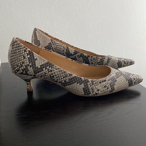 Talbots Snake Skin Pumps